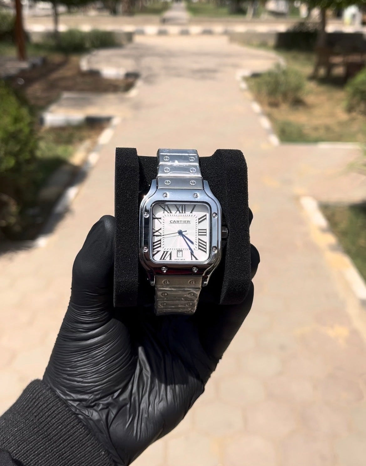 Cartier Santos Metal
