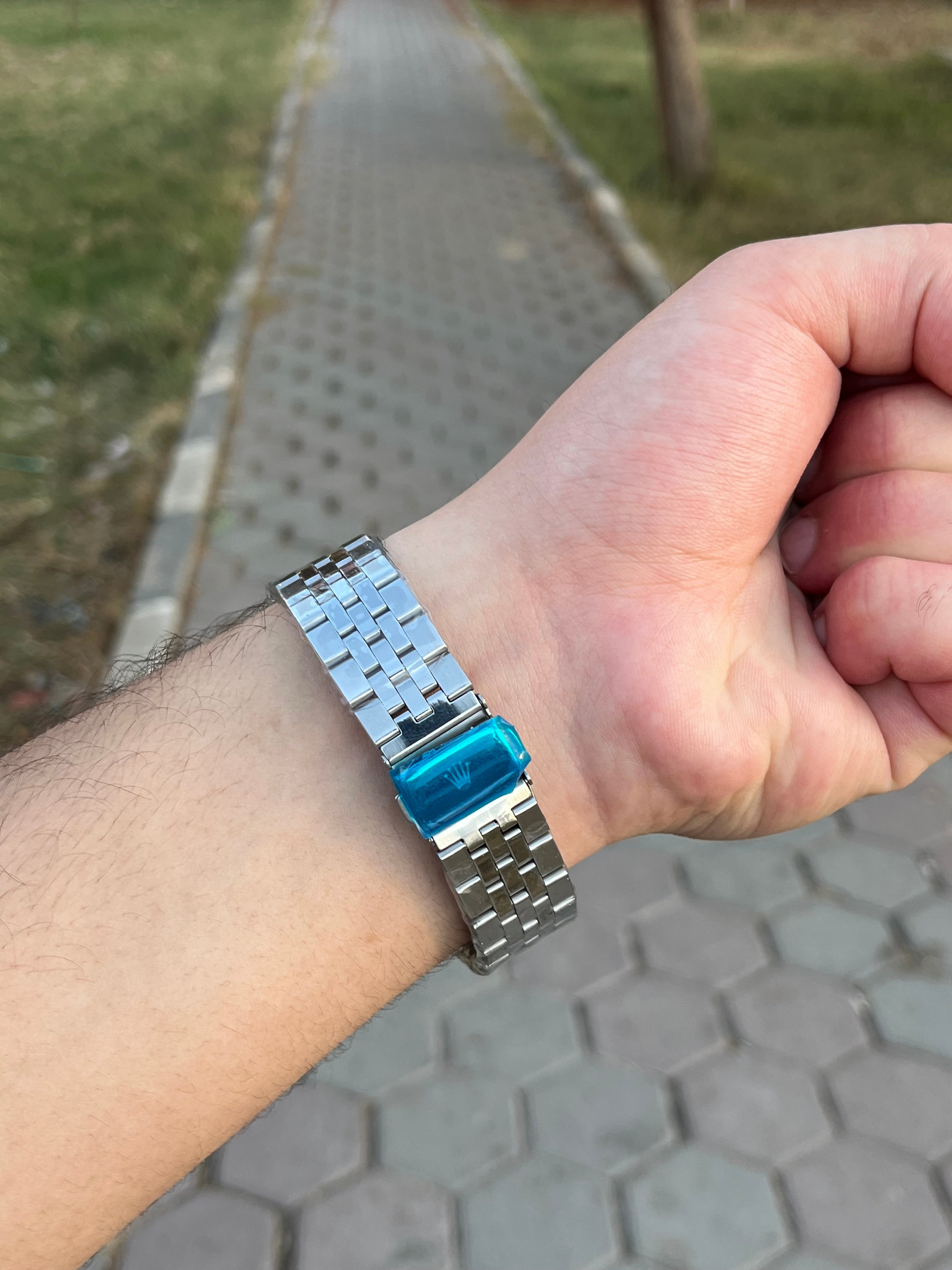 Rolex Datejust Style Ice blue