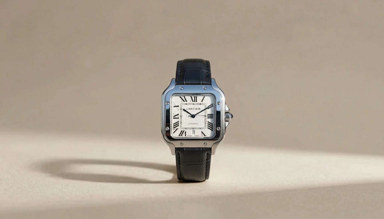 Cartier Santos Leather-OldMoney Edition