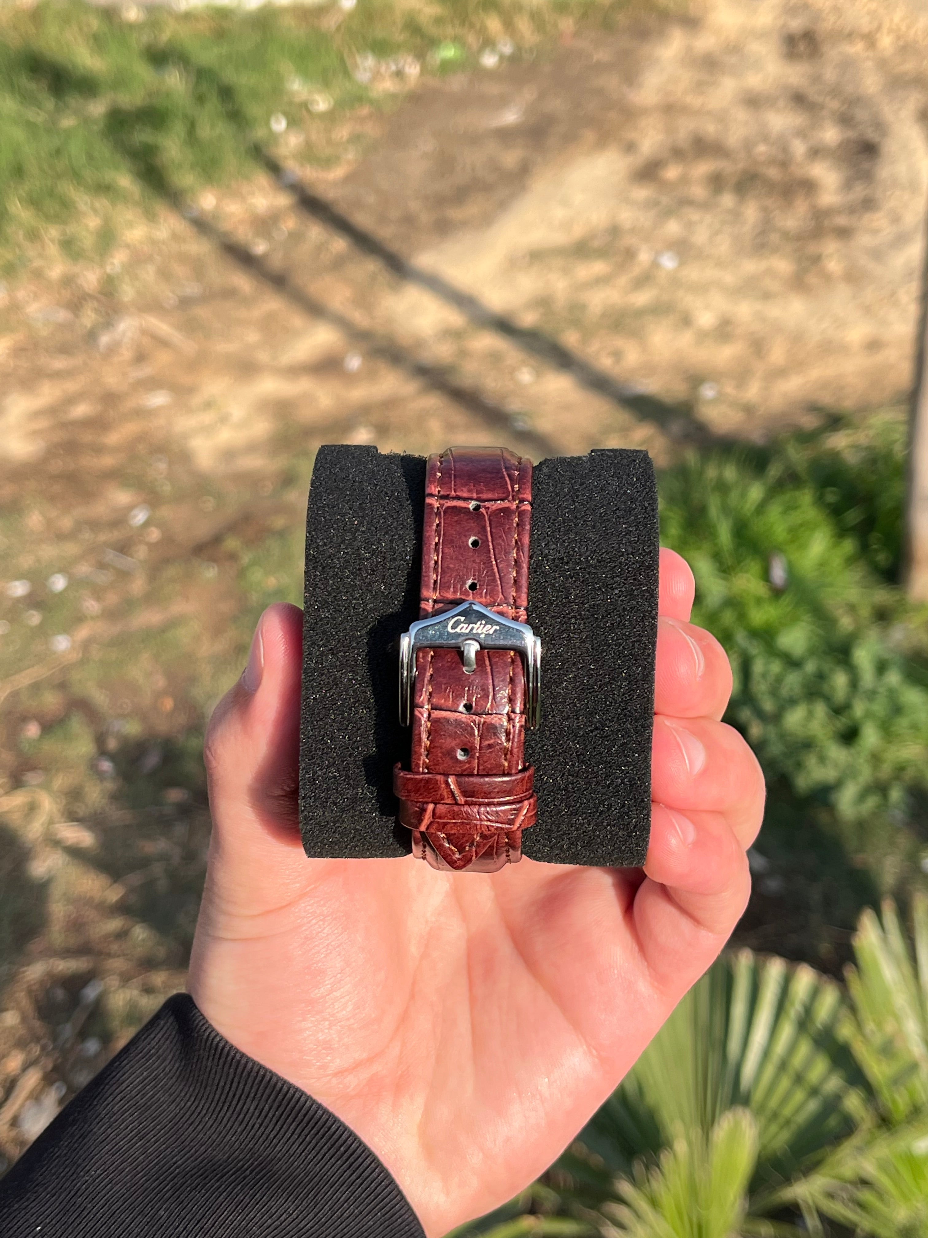 Cartier Santos Leather-OldMoney Edition