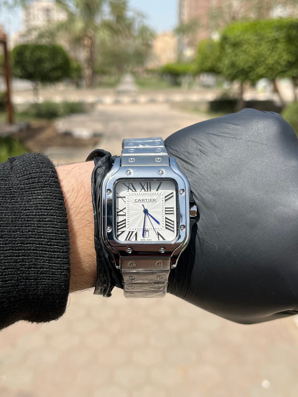 Cartier Santos Metal