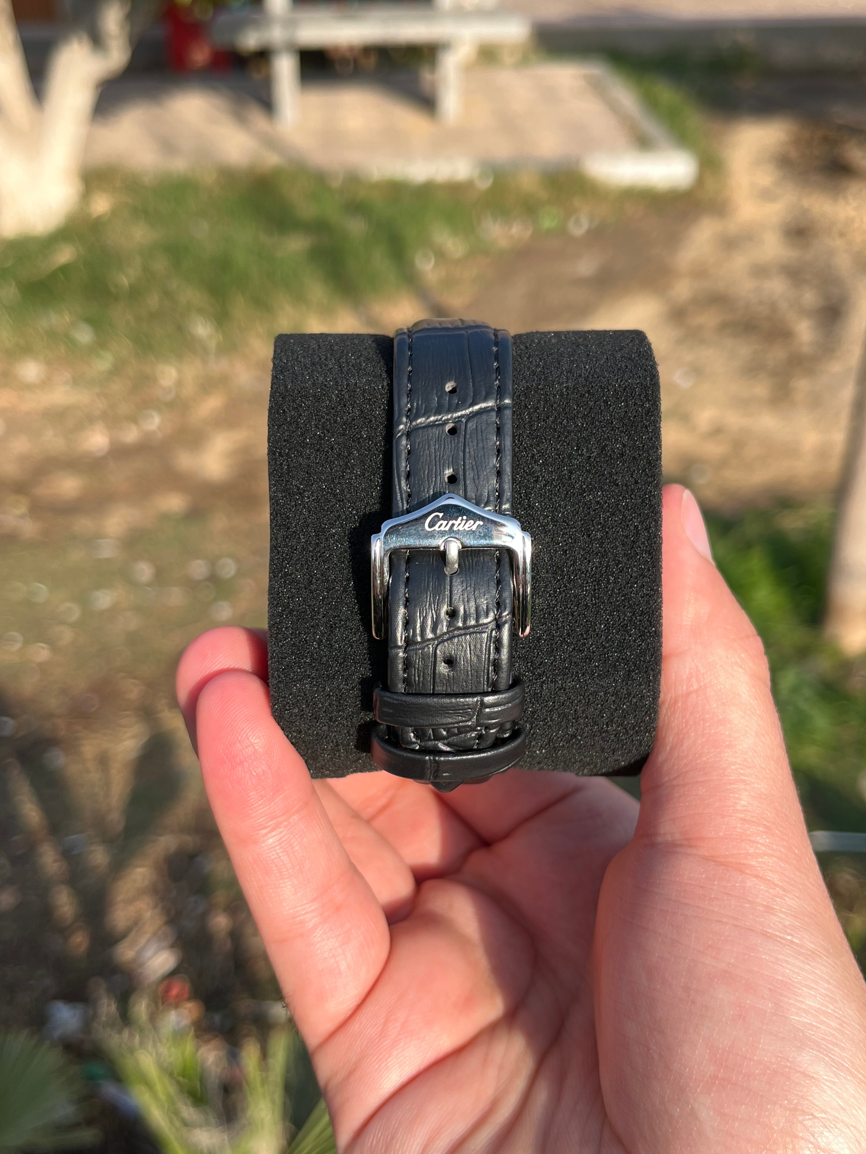 Cartier Santos Leather-OldMoney Edition