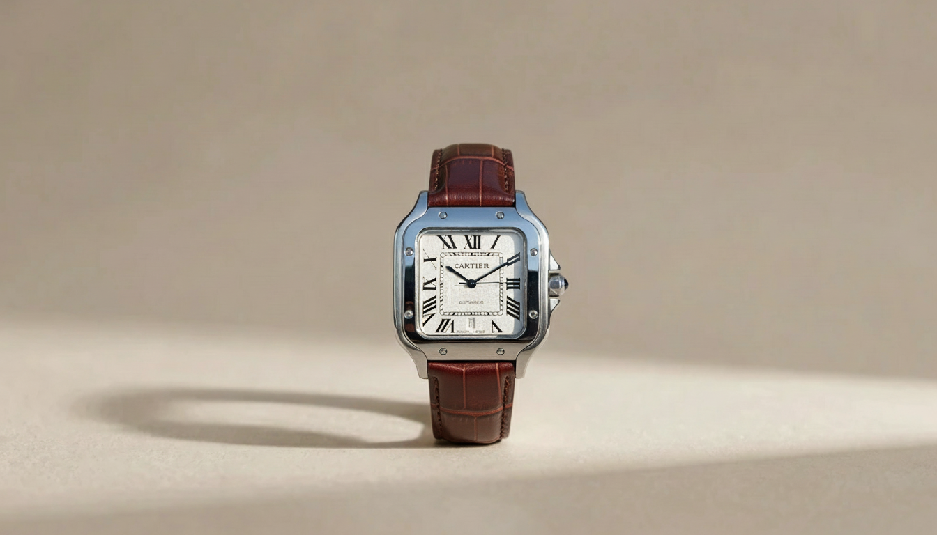 Cartier Santos Leather-OldMoney Edition