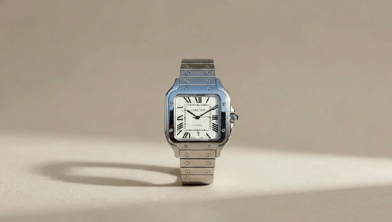 Cartier Santos Metal