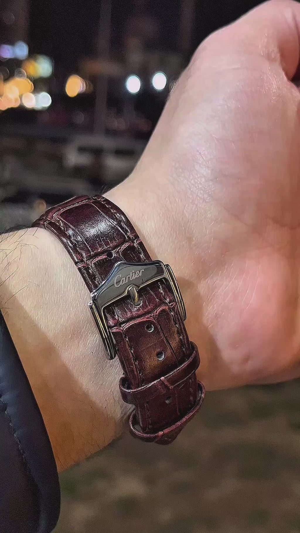 Cartier Santos Leather-OldMoney Edition
